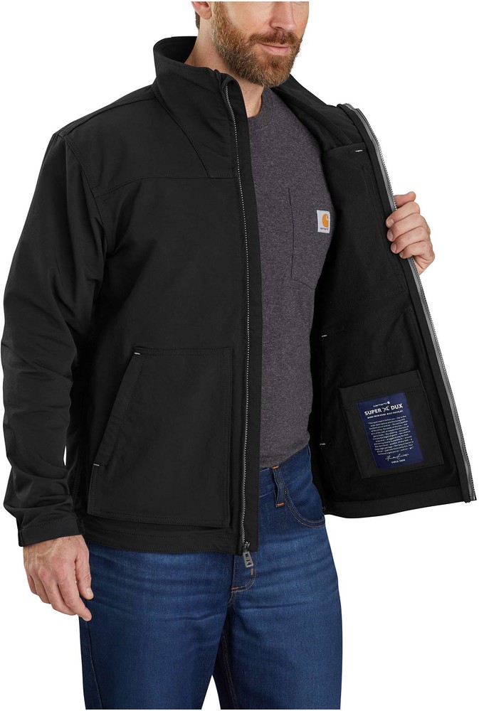 CarharttJackeSuperDuxMock-NeckJacketBlack