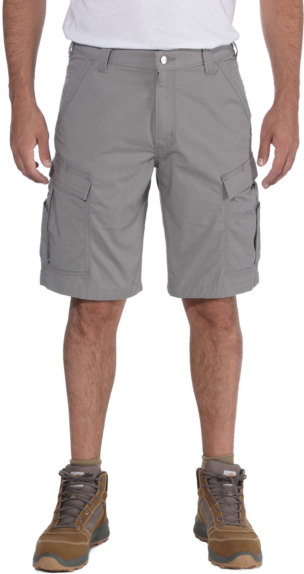 CarharttHerrenShortsForceBroxtonCargoShortAsphalt
