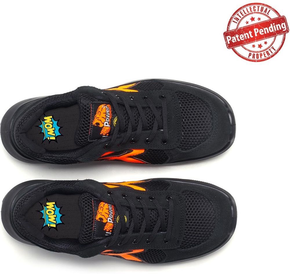 U-PowerSicherheitsschuheHalbschuheAtosEsdS1PSrcRU20016Schwarz-35