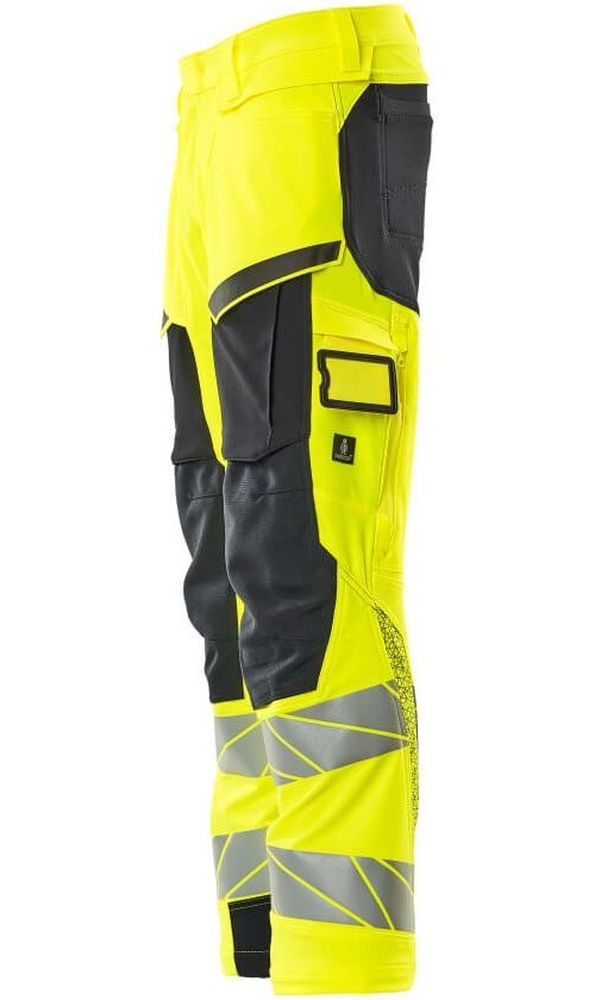 MascotHosemitKnietaschenAccelerateSafe19079-511Hi-visGelbSchwarzblau-C4676