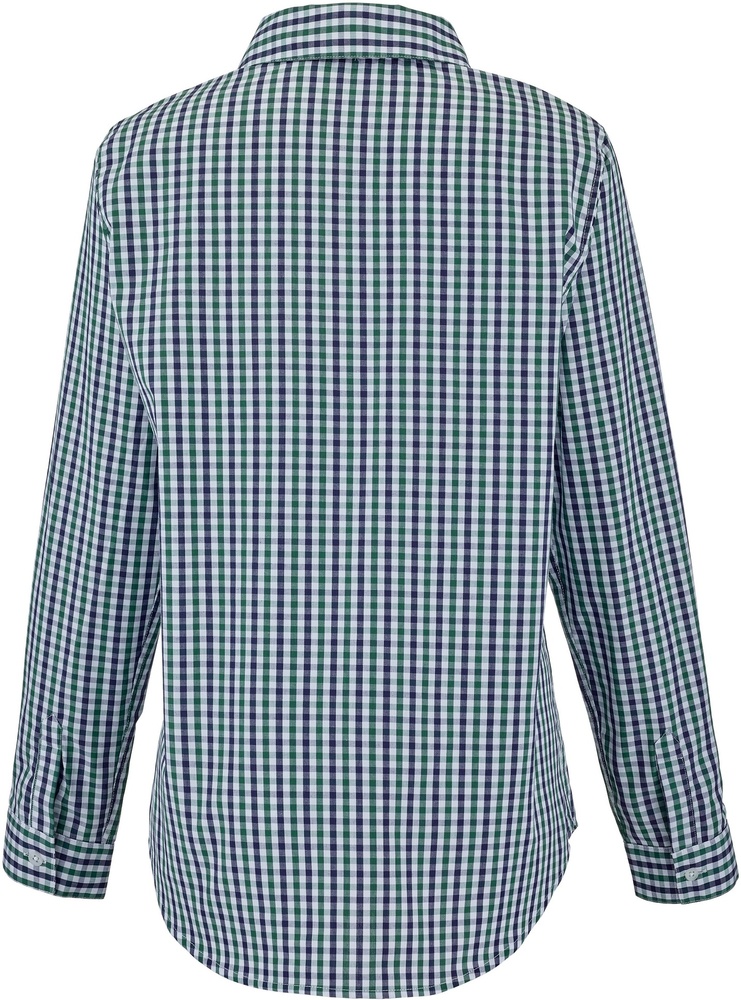 LafontBluseBellevilleFOT18870GreenNavyCheck-XXL