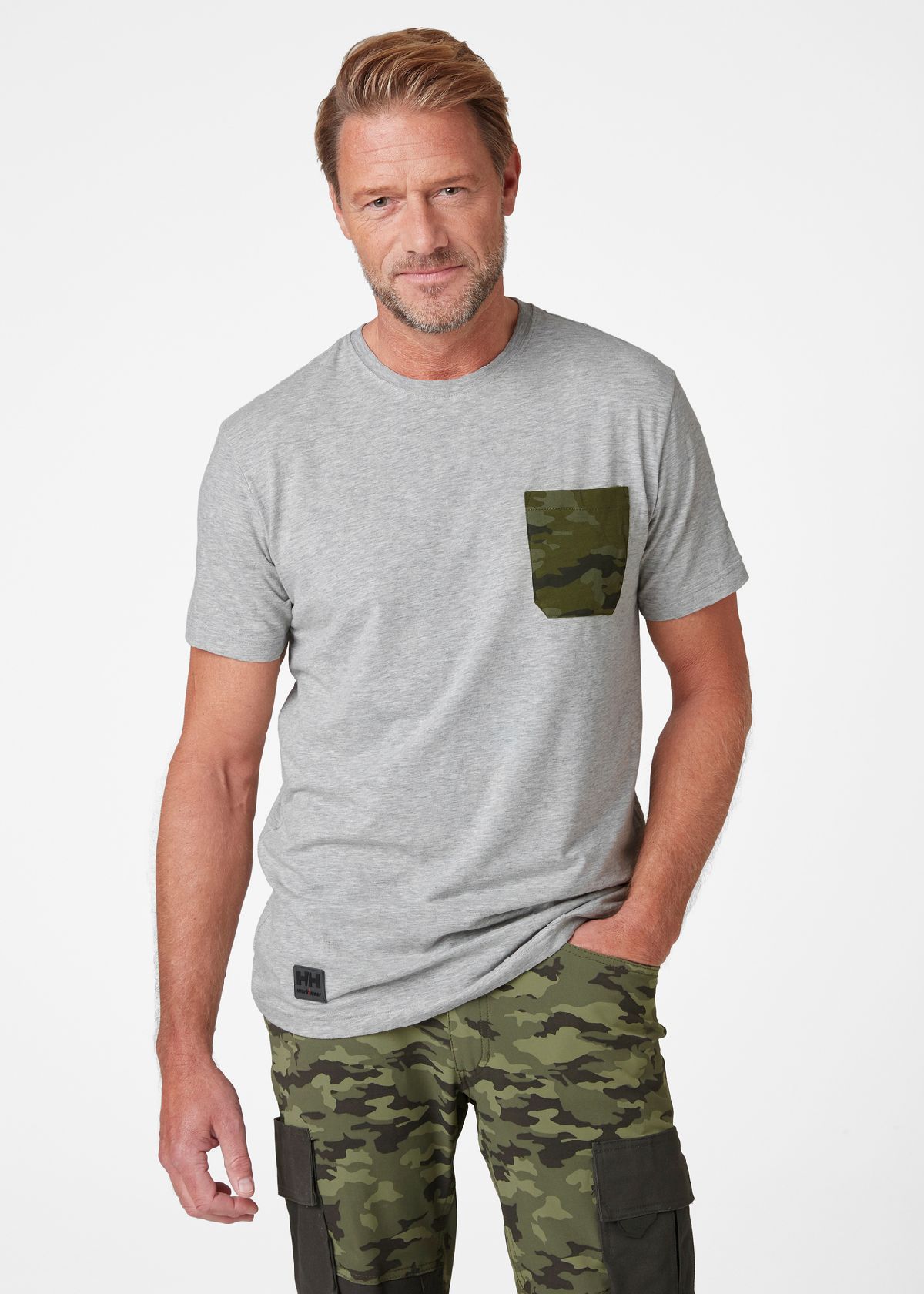 HellyHansenT-Shirt79246KensingtonT-Shirt931GreyMelangeCamo