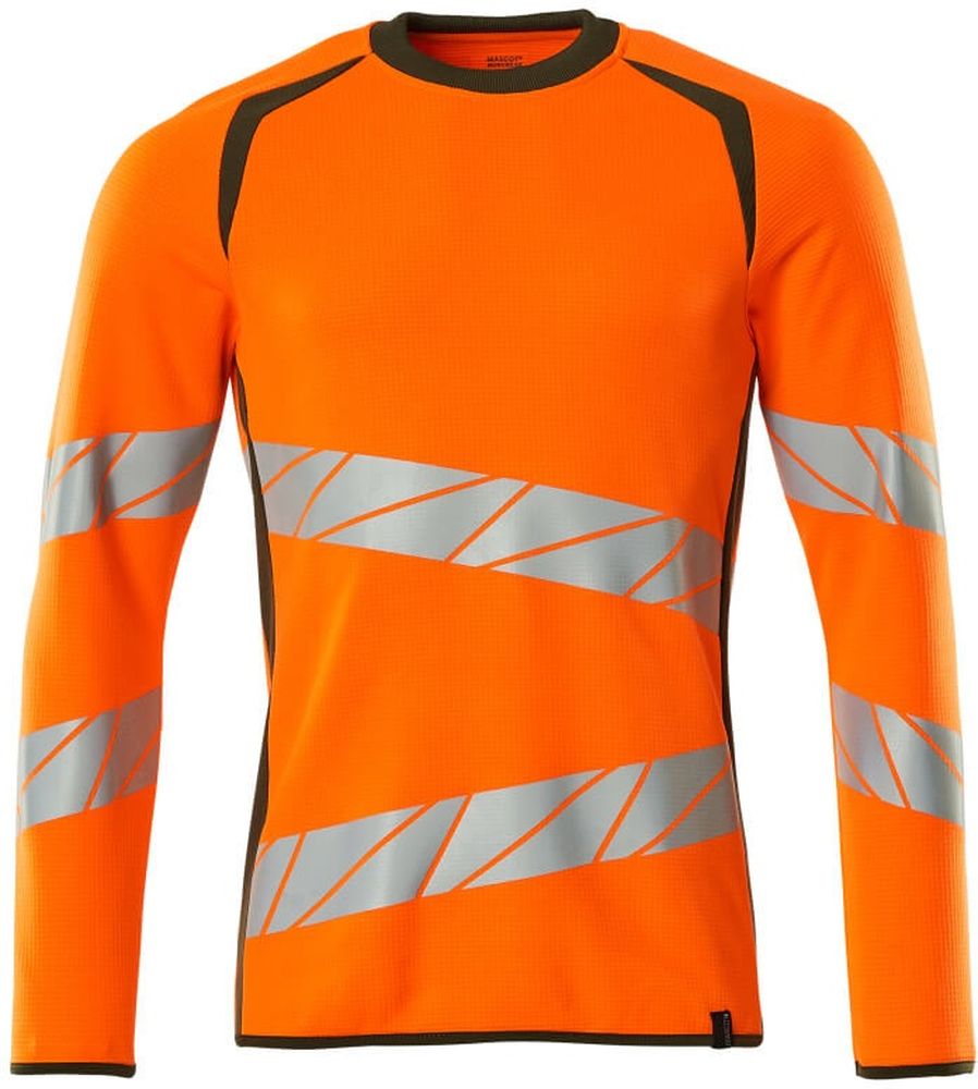 MascotSweatshirtAccelerateSafe19084-781Hi-visOrangeMoosgrn-XXL