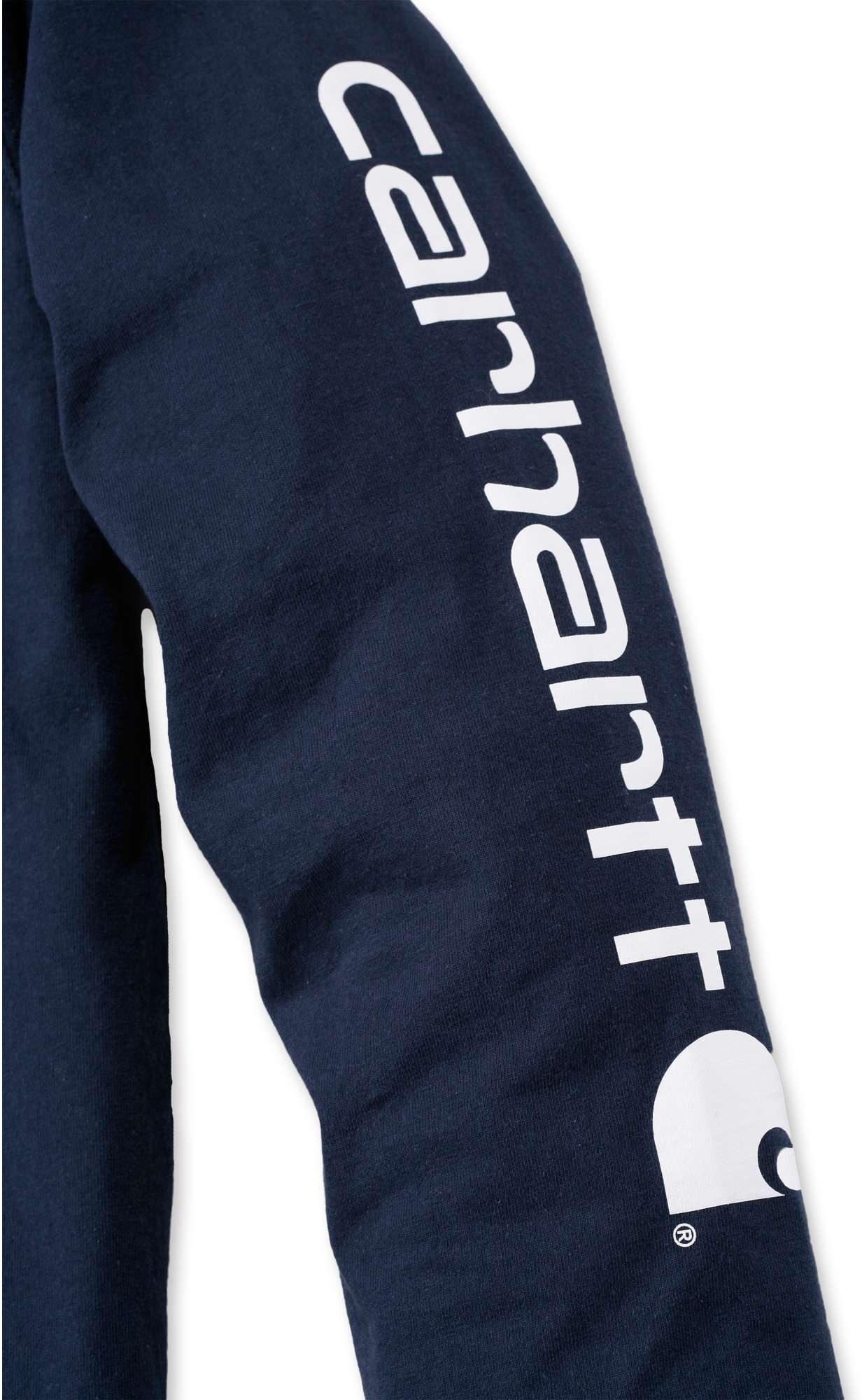 CarharttT-ShirtLogoLongSleeveT-ShirtNavy