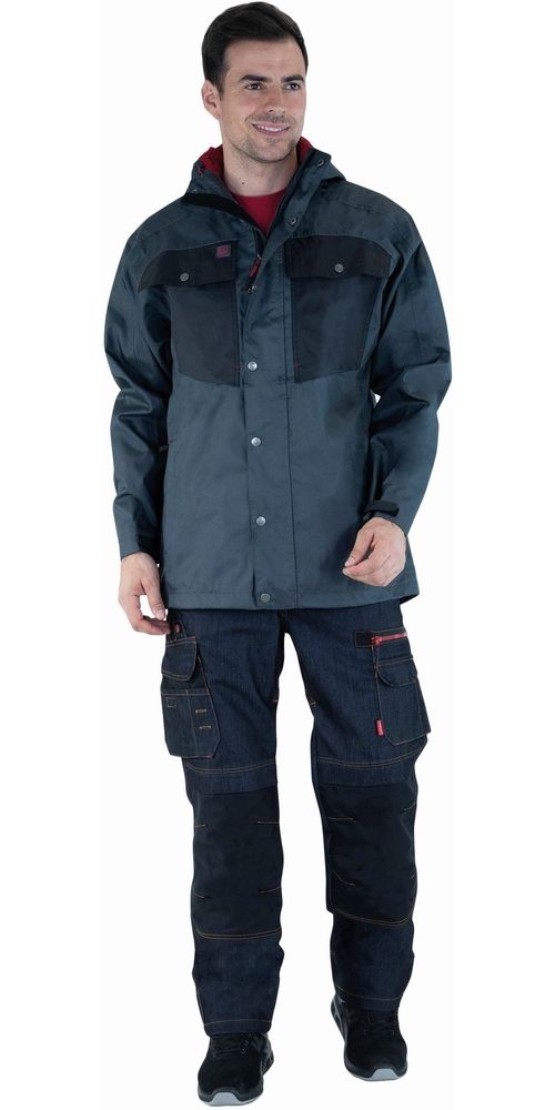 LafontRegenjackeLeaf4OUTUPCharcoalBlack-XXL