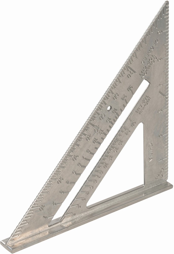 SilverlineMessgerteAnschlagwinkeldreieckausAluminiumlegierung7Zoll185mm