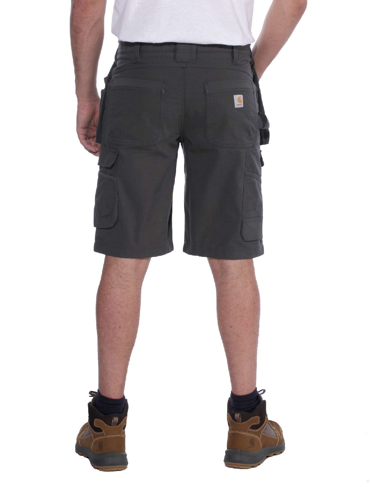 CarharttHerrenShortsSteelMultipocketShortShadow