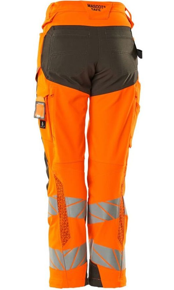 MascotDamenHosemitKnietaschenAccelerateSafe19078-511Hi-visOrangeDunkelanthrazit-C3476