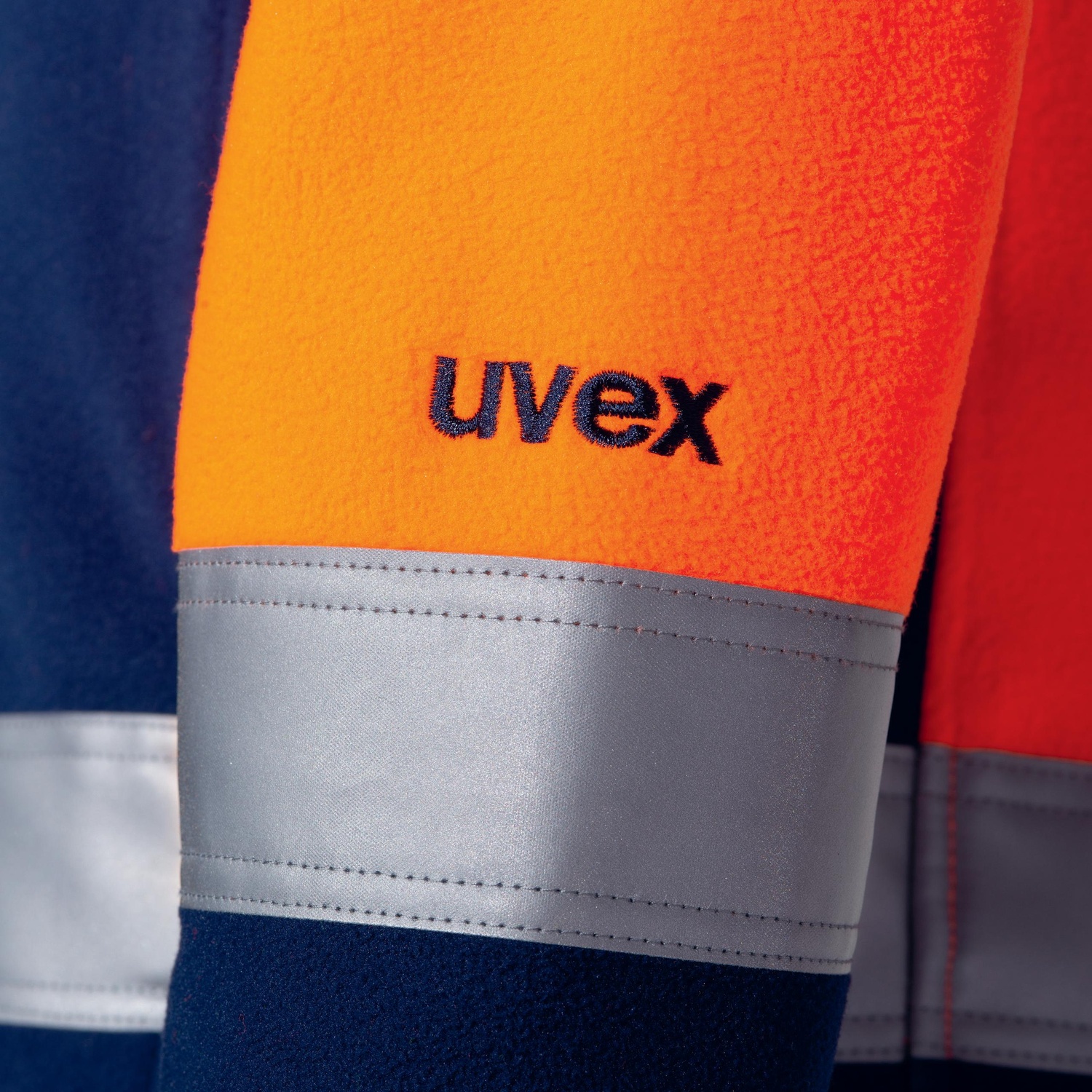 UvexFleecejackeConstructionOrangeWarnorange88309