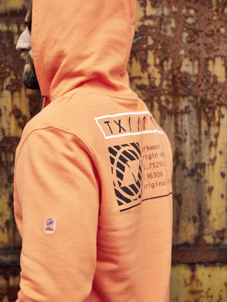 TerraxWorkwearSweathoodyOrange