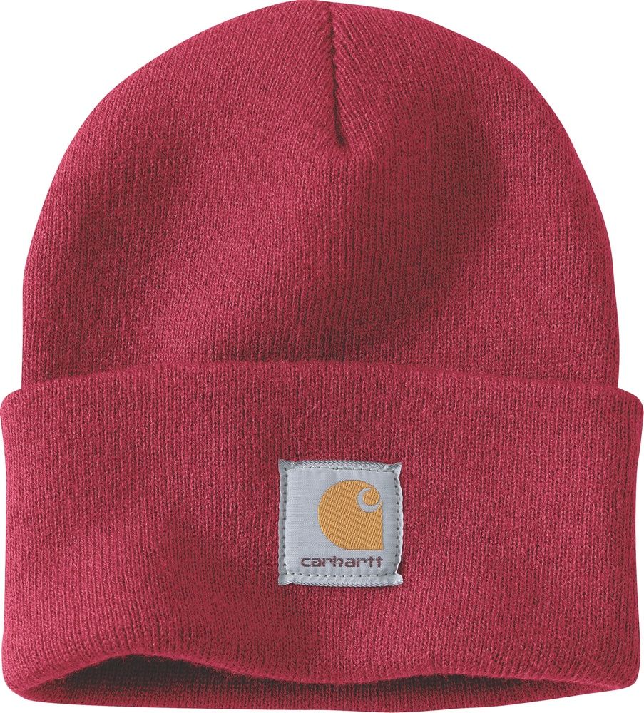 CarharttWatchHatA18IndustryRed