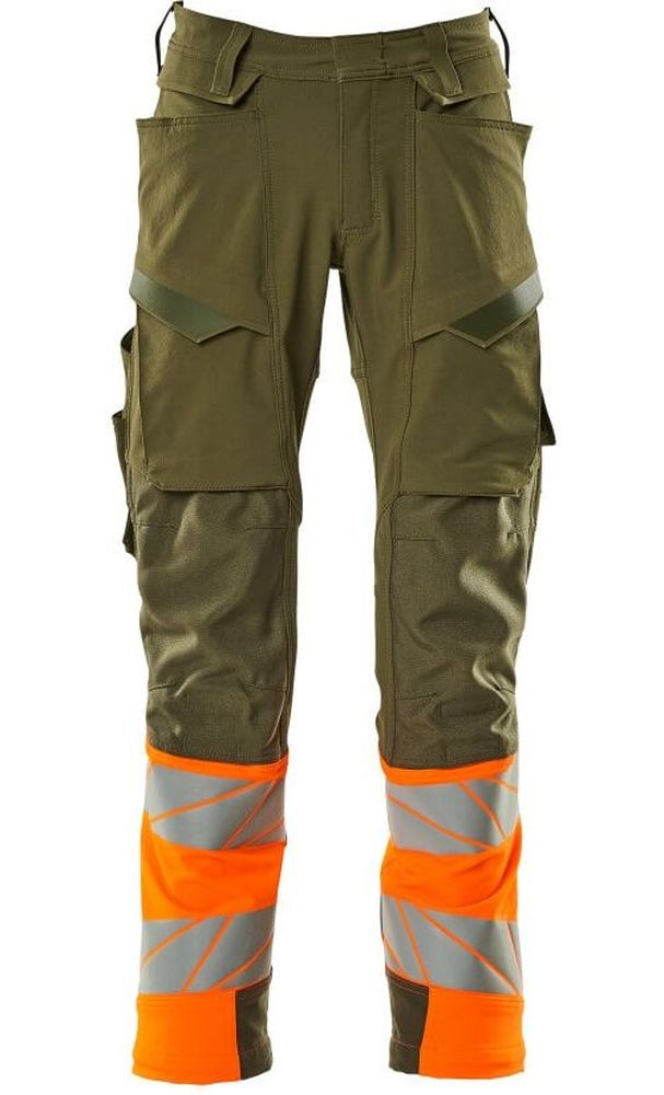 MascotHosemitKnietaschenAccelerateSafe19179-511MoosgrnHi-visOrange-C4676