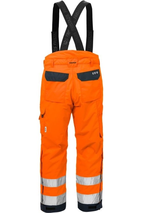 FristadsWarnschutz-HoseHighVisAirtechWinterhoseKl22035GTTWarnschutz-OrangeMarine