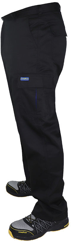 GoodyearHoseGYPNT001WorkwearMultiPocketPantBlack