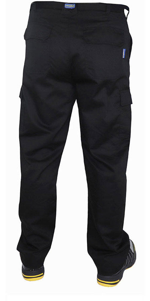 GoodyearHoseGYPNT001WorkwearMultiPocketPantBlack
