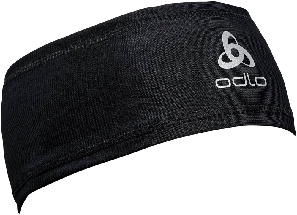 OdloStirnbandHeadbandPolyknitLightEco762690Black