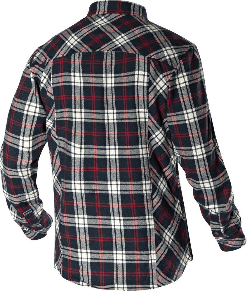 UtilityDiadoraHemdShirtCheckCortinaSambaDarkSapphireVaporGry-S