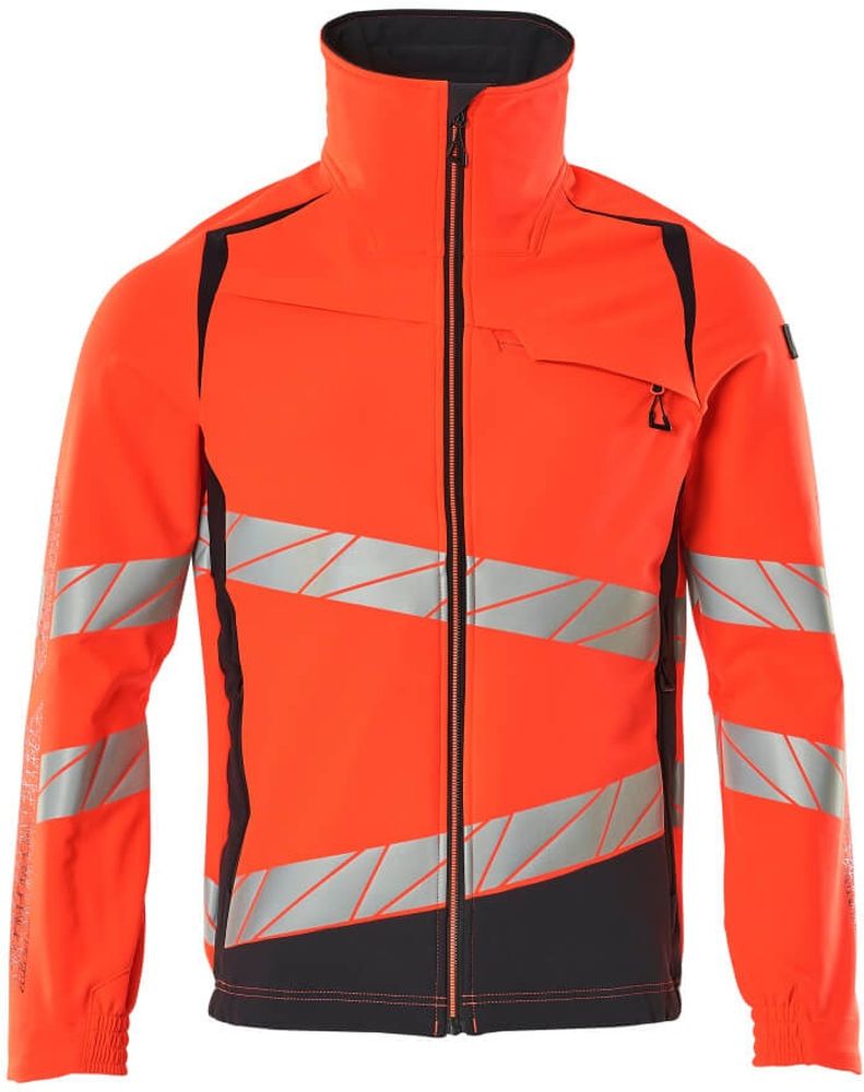 MascotJackeAccelerateSafe19009-511Hi-visRotSchwarzblau-XXL