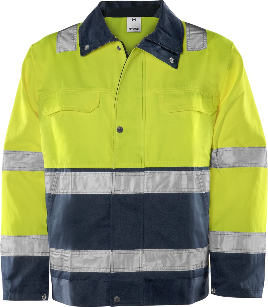 FristadsHighVisJackeKl34794THWarnschutz-GelbMarine-4XL