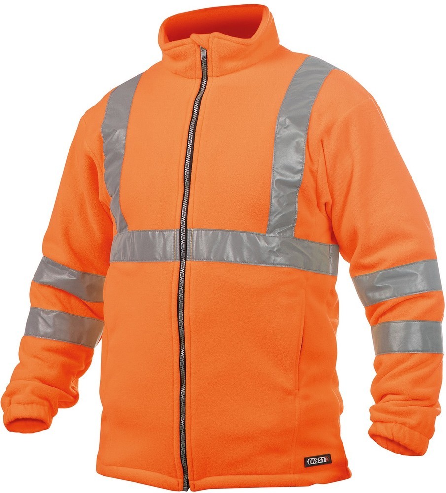 DassyWarnschutzFleecejackeKalugaPES12Neonorange-4XL