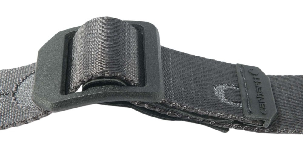 CarharttGrtelNylonWebbingLadderLockBeltGravel