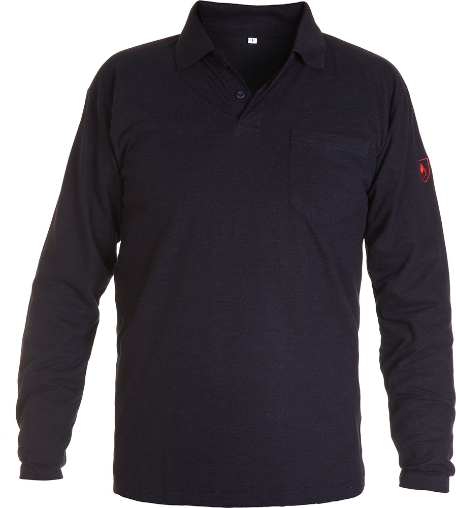 HydrowearPoloShirtMitLangermeMontrealDunkelblau-S