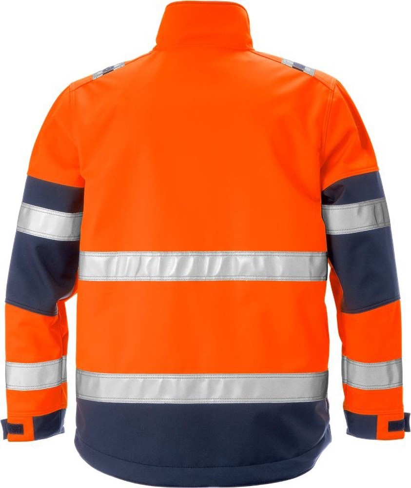 FristadsWarnschutz-JackeHighVisSoftshell-JackeKl24083WYHWarnschutz-OrangeMarine-XS