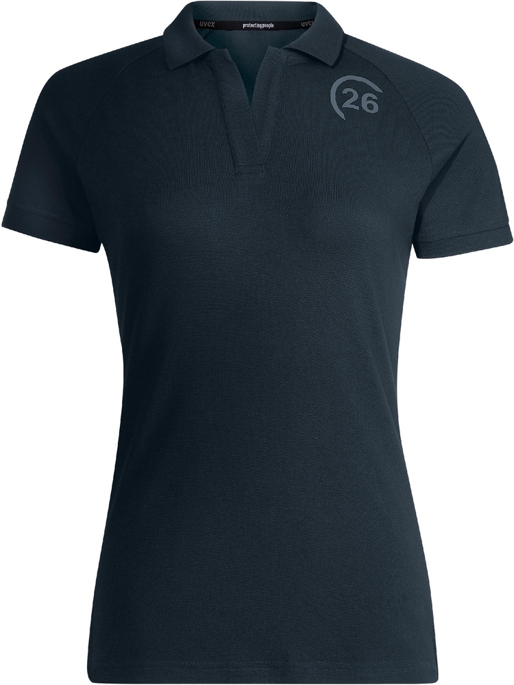 UvexDamenPoloshirtKollektion2670108Schwarz-XS