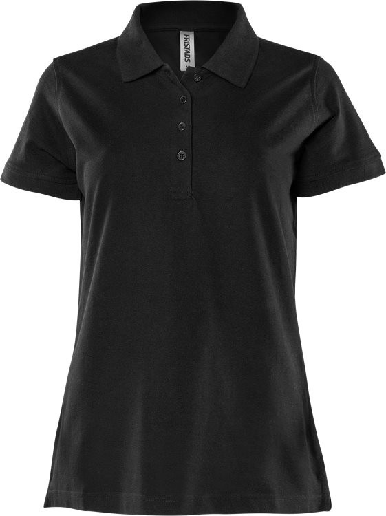 FristadsPoloshirtKurzarmAcodePoloshirtDamen1723PIQSchwarz