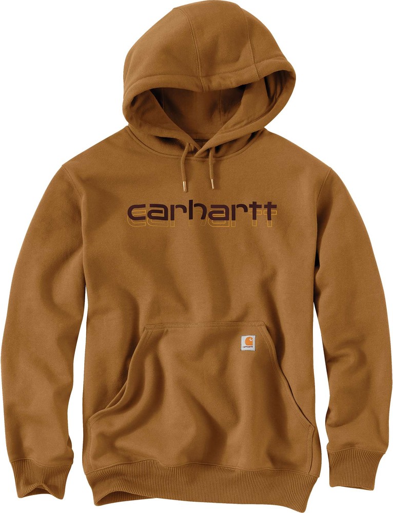 CarharttHoodieRainDefenderGraphicSweatCarharttBrown