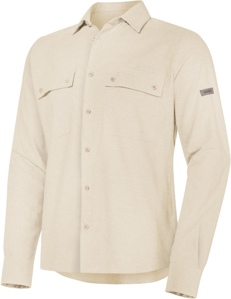 UvexLangarmhemdKollektion2670112WeiBeige-S