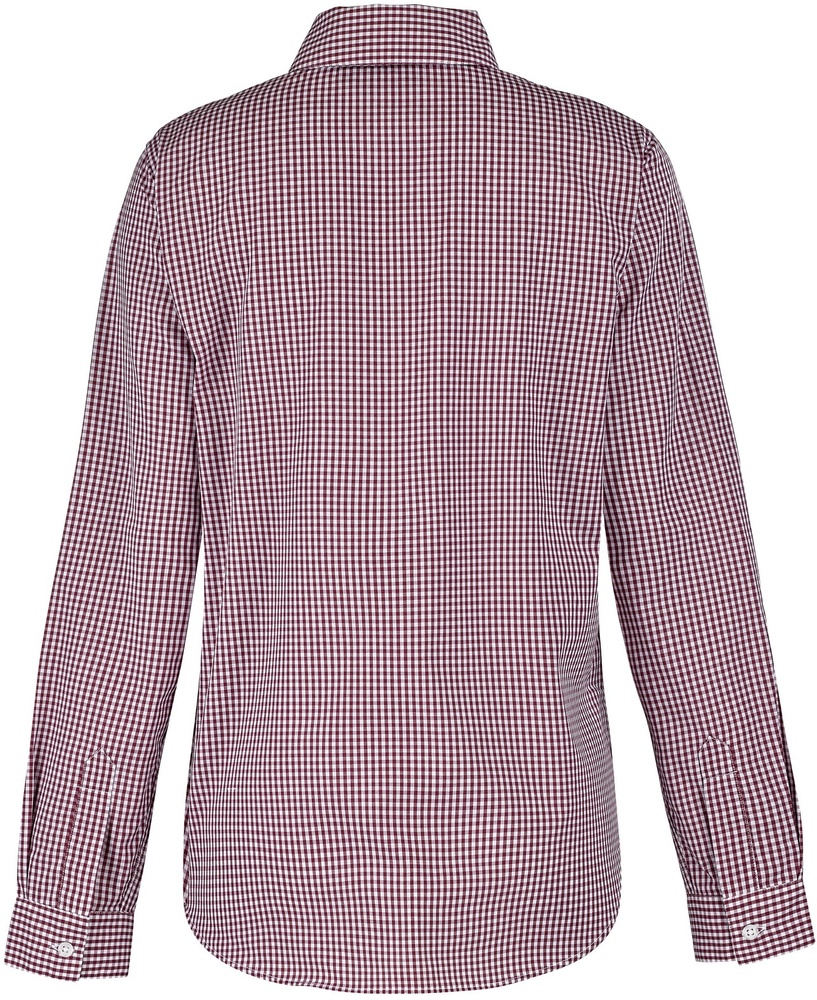 LafontBluseBellevilleFOT18869MaroonWhiteGingham-XXL