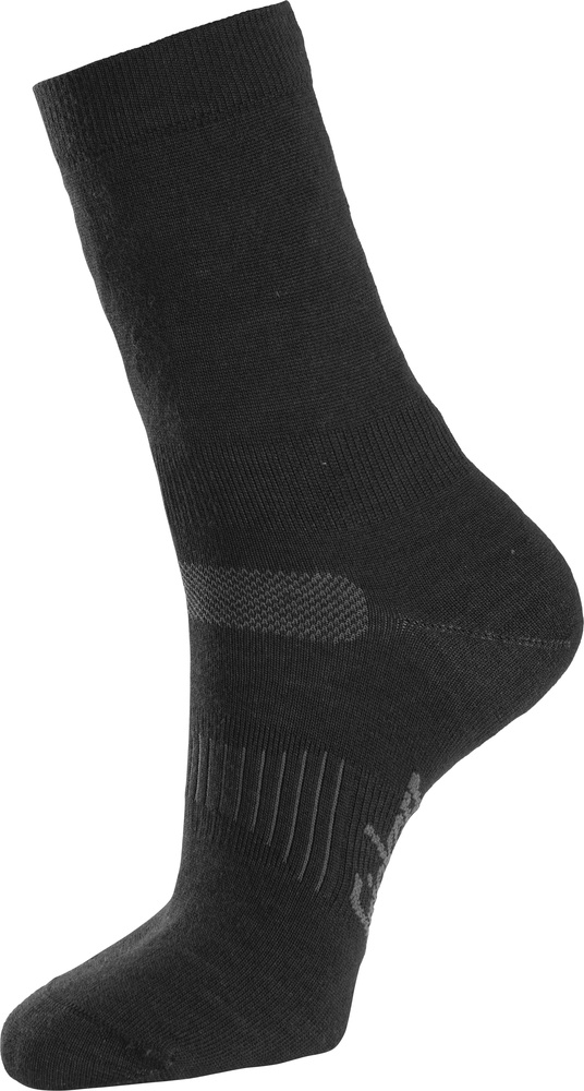 SnickersWorkwearWollsocken2-Paar9216Schwarz-37-40