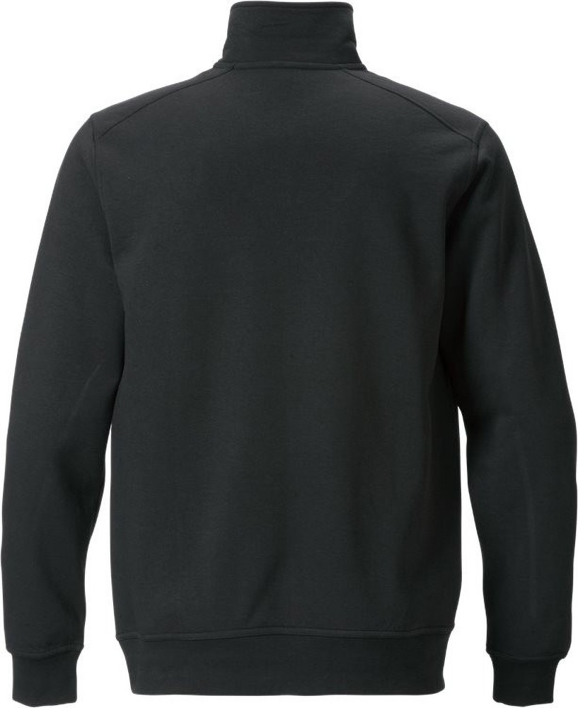FristadsSweatshirtmitkurzemReiverschluss7607SMSchwarz-S