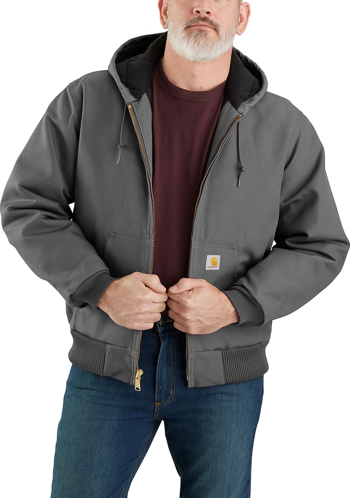 CarharttJackeInsulatedFlannelActiveJac106673Gravel-XXL