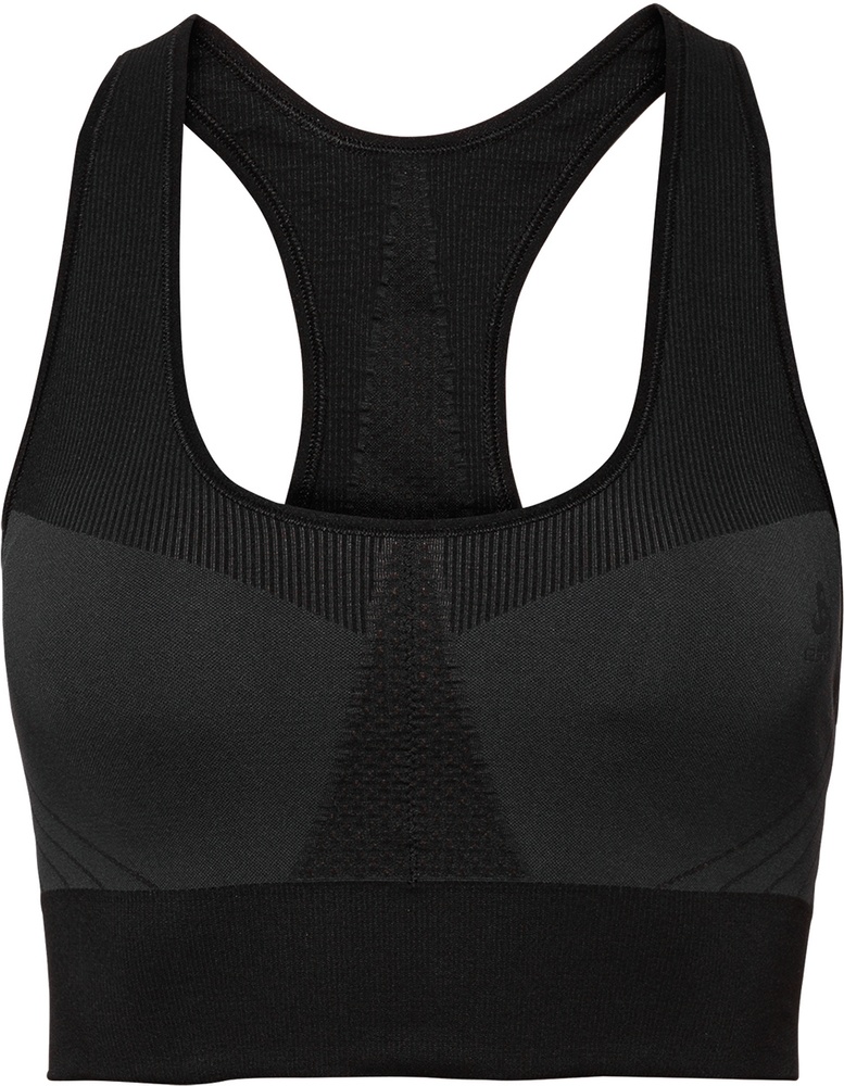 OdloDamenSportsBraSeamless131431Black-L