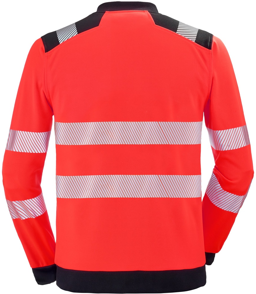 CepovettSweatjackeVallouise9S03FluoRedBlack-XXL