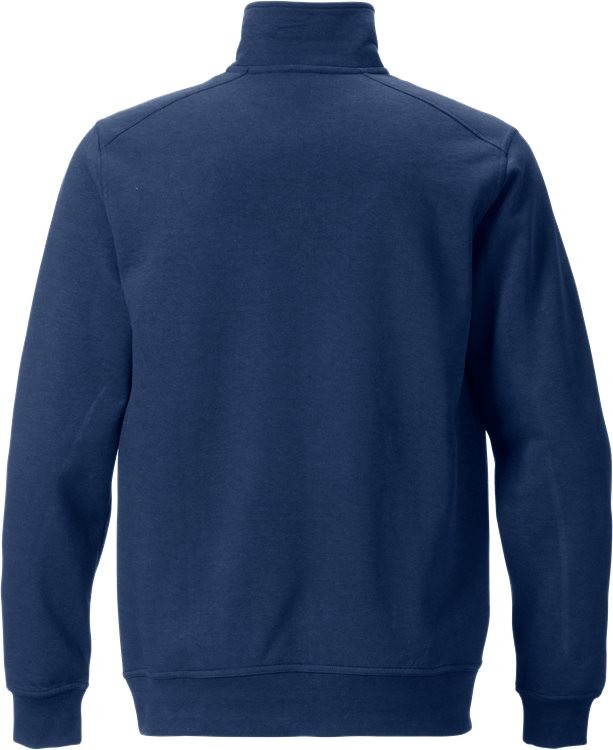 FristadsSweatshirtmitkurzemReiverschluss7607SMMarineblau