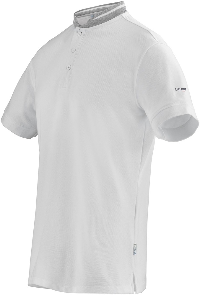 LafontPoloshirtOregano9RGNWhiteGrey-XXL