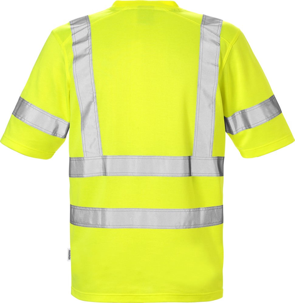 FristadsHighVisT-Shirt7024Kl3THVWarnschutz-Gelb-5XL