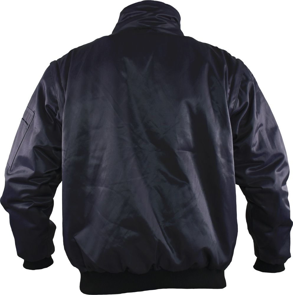 HydrowearArbeitsjackePilotenjackeMitAbnehmbarenrmelnHuskyDunkelblau-S