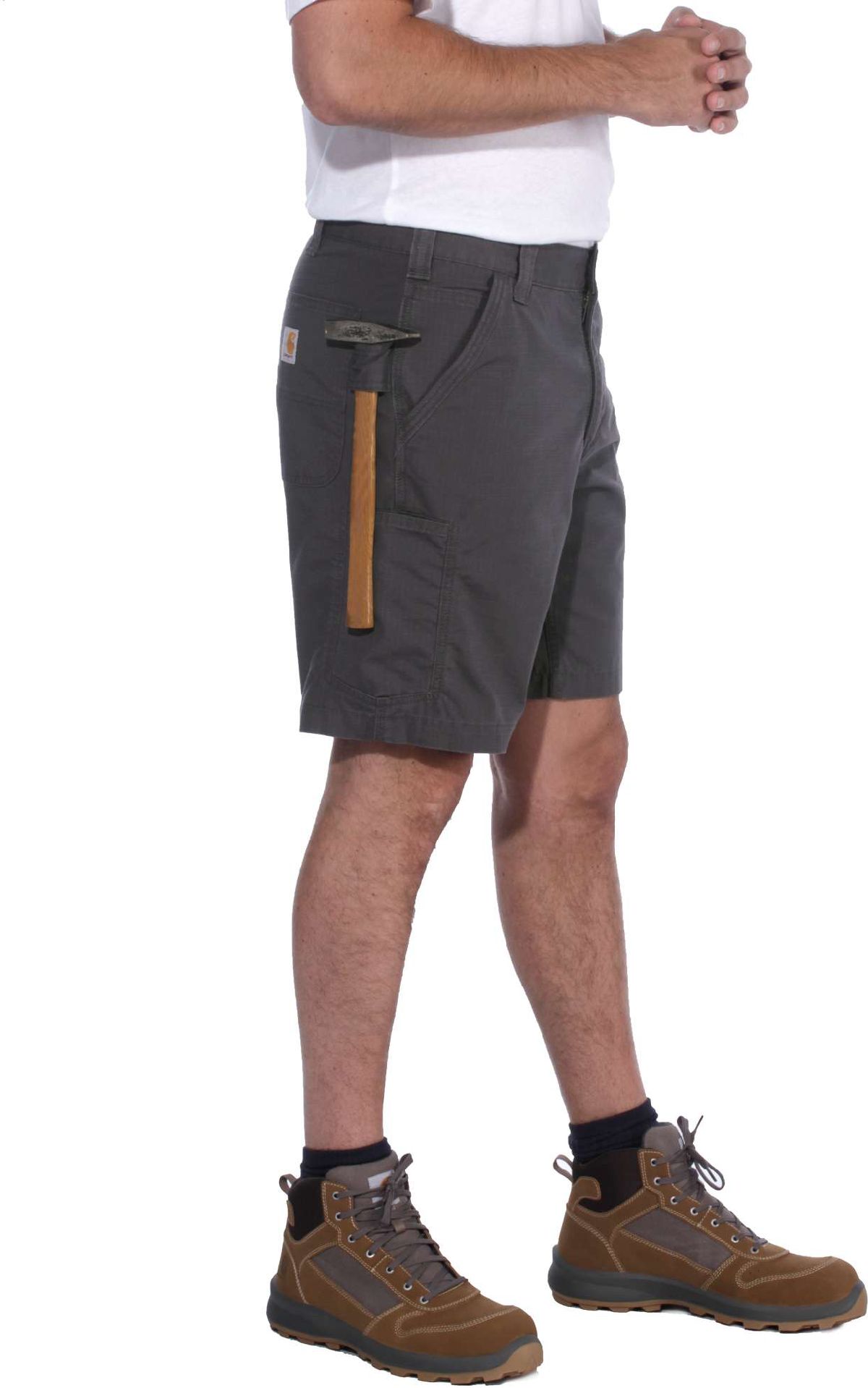 CarharttHerrenShortsSteelMultipocketShortShadow