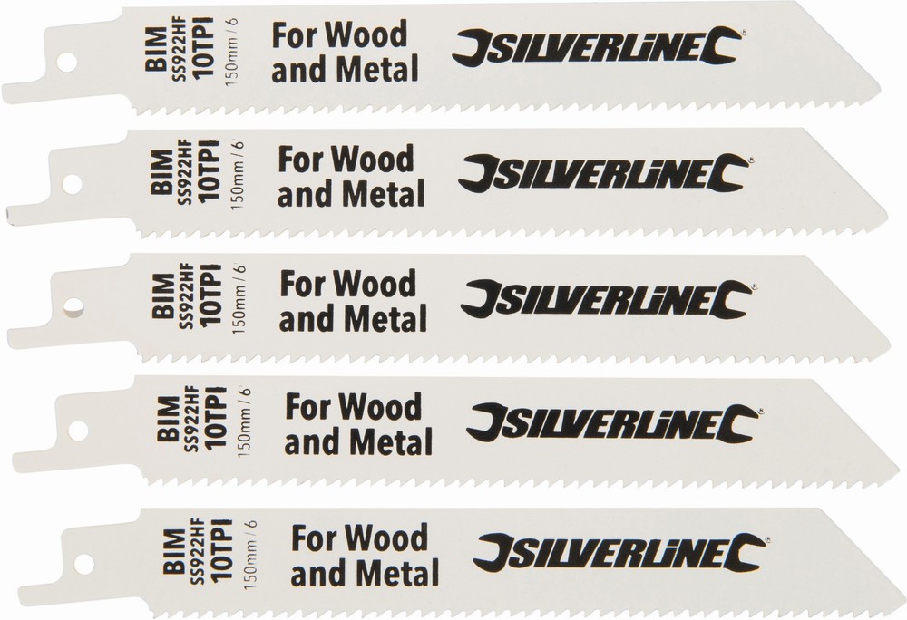 SilverlineSgebltterSbelsgebltterfrAbbrucharbeiten5er-PckgBimetall10ZpZ150mm