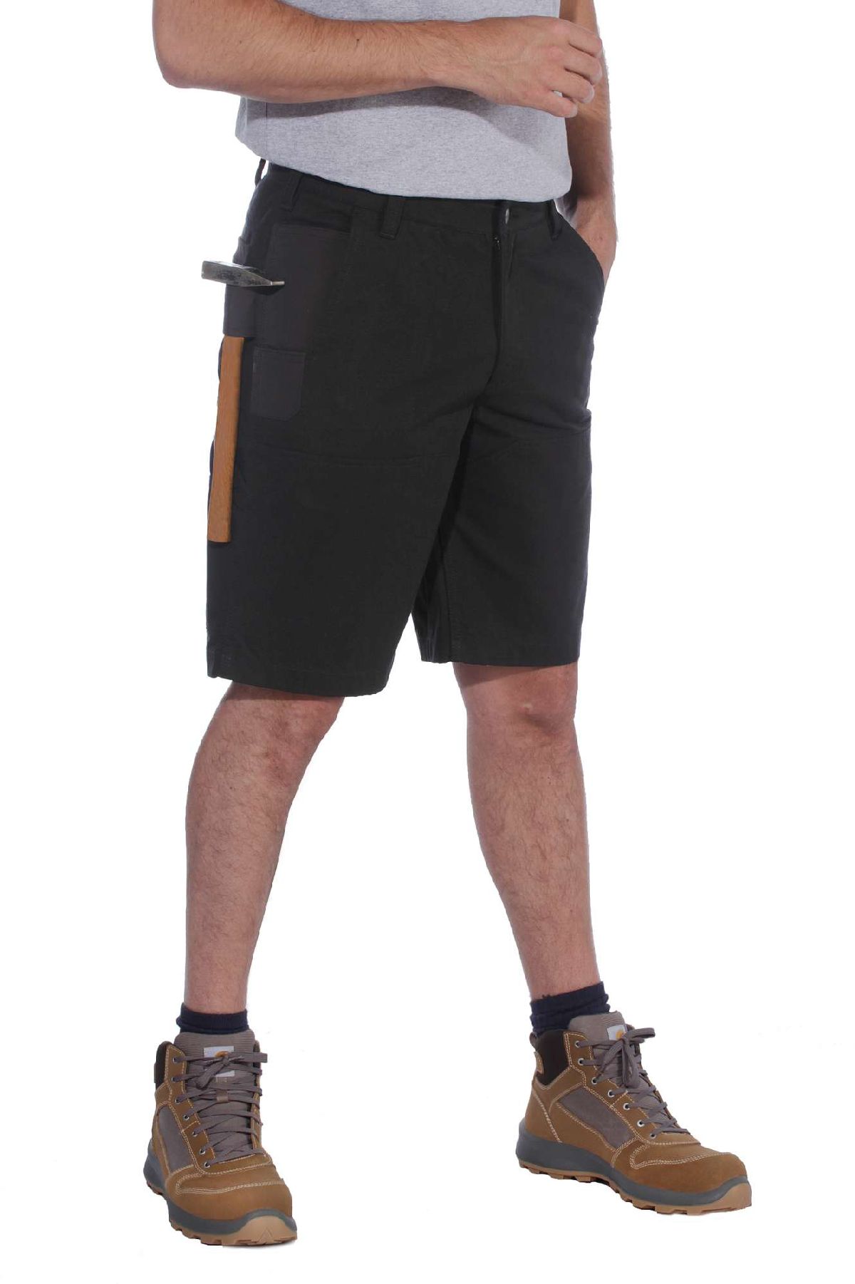 CarharttHerrenShortsSteelShortBlack