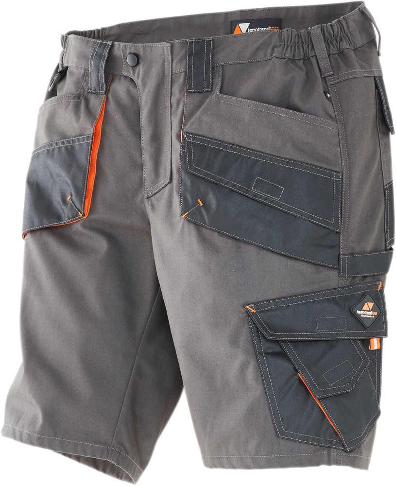 TerratrendJobArbeitsshortsDunkelgrauSchwarz