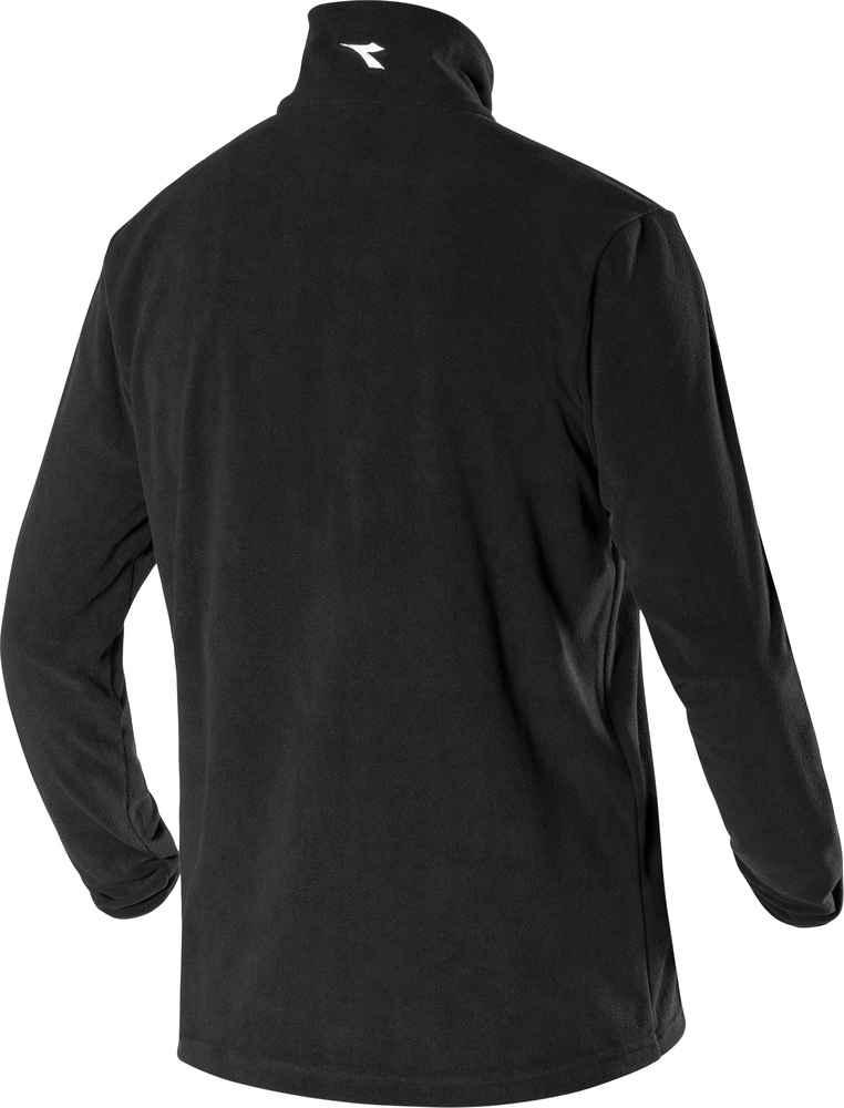 UtilityDiadoraPulloverSweatshirtMicropilePocketLiteworkBlack-S