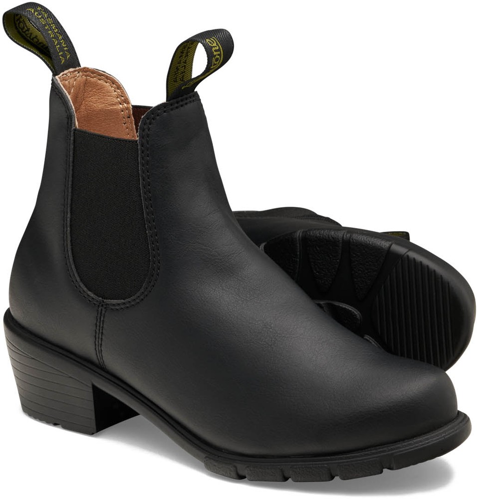 BlundstoneDamenStiefelBoots2231BlackMicrofibreWomensHeeledVegan