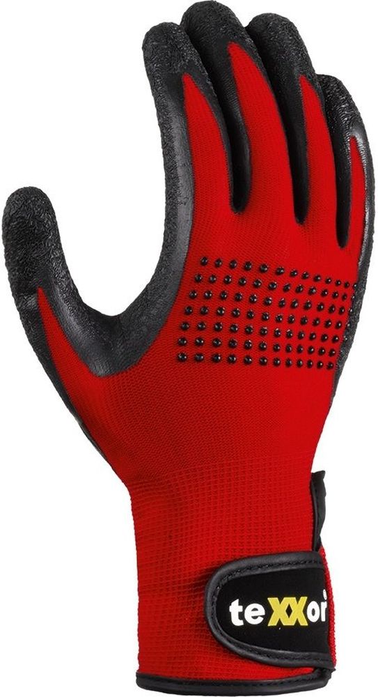 teXXorNylon-MontagehandschuheLatexBeschichtet12Stck2426RotSchwarz-8