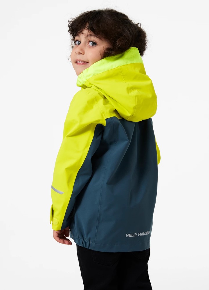 HellyHansenJungenKinderRegenjackeKinderJackeShelterJacket20163046Grau-110cm