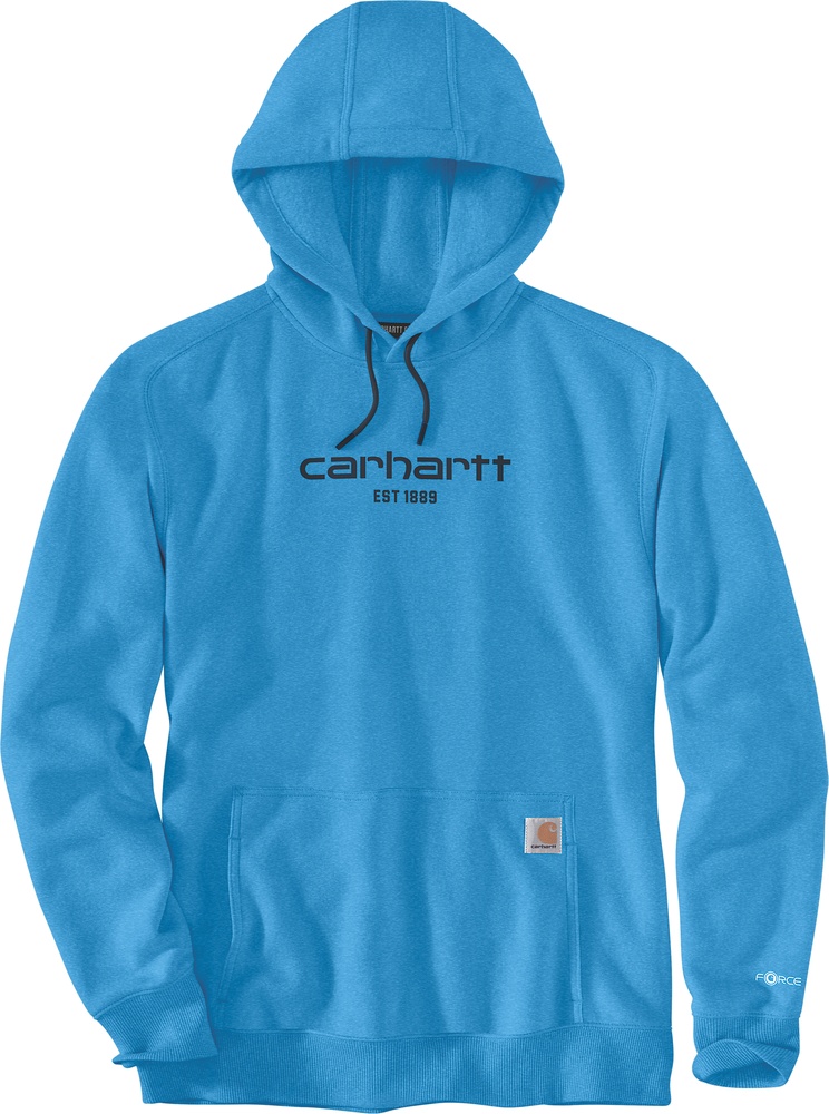 CarharttLogoGraphicSweatshirt106655EngineerBlueHeather-XXL